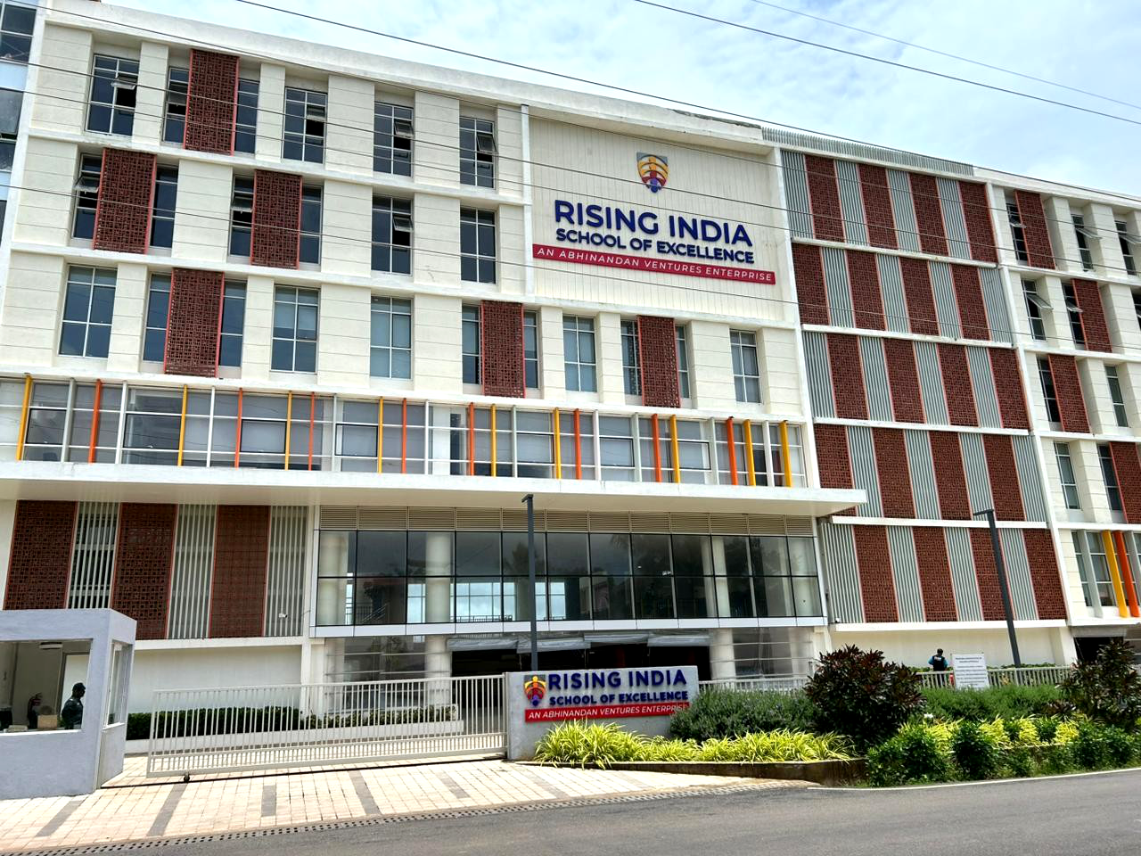 Rising India School of Excellence campus building